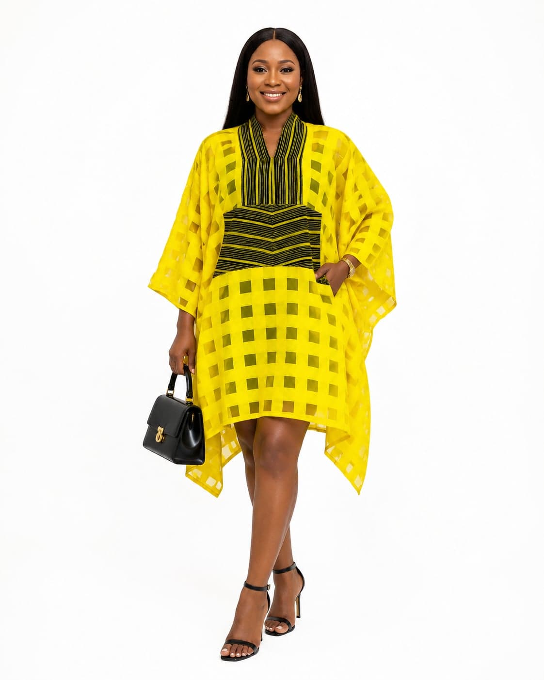 Sunshine Luxe African Kaftan Dress