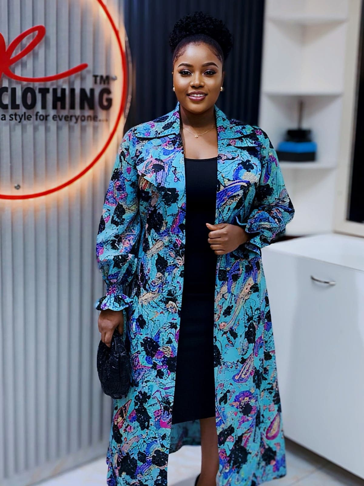 Printed Chiffon Jacket — 2