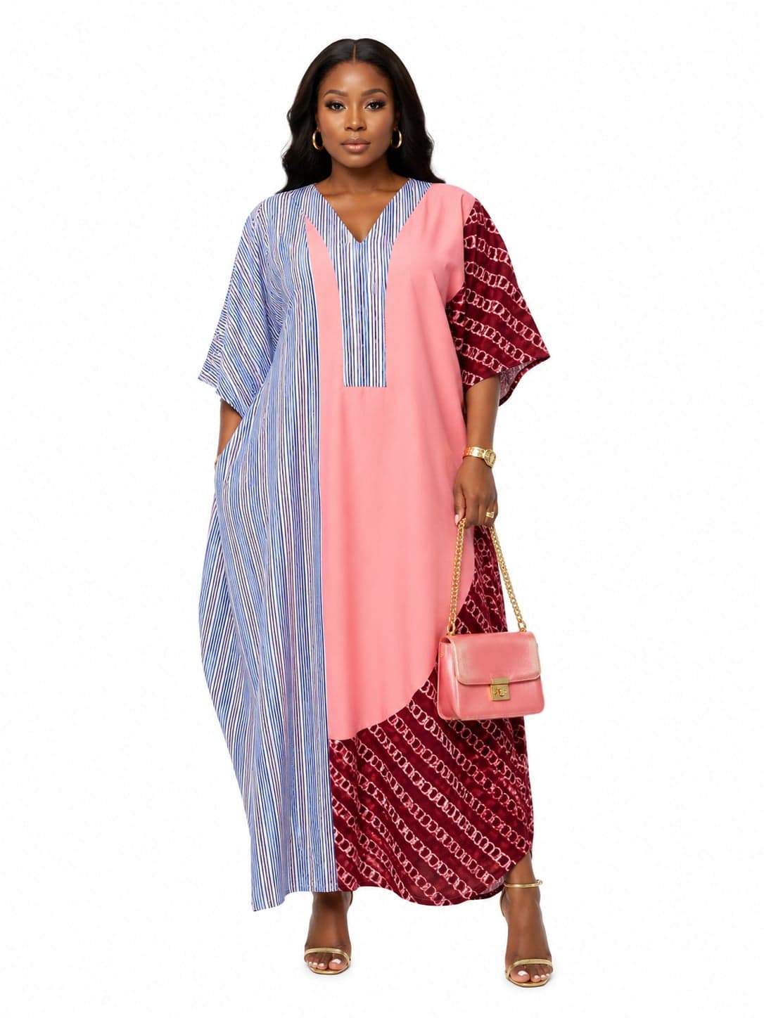 Premium Patchwork Luxe Kaftan