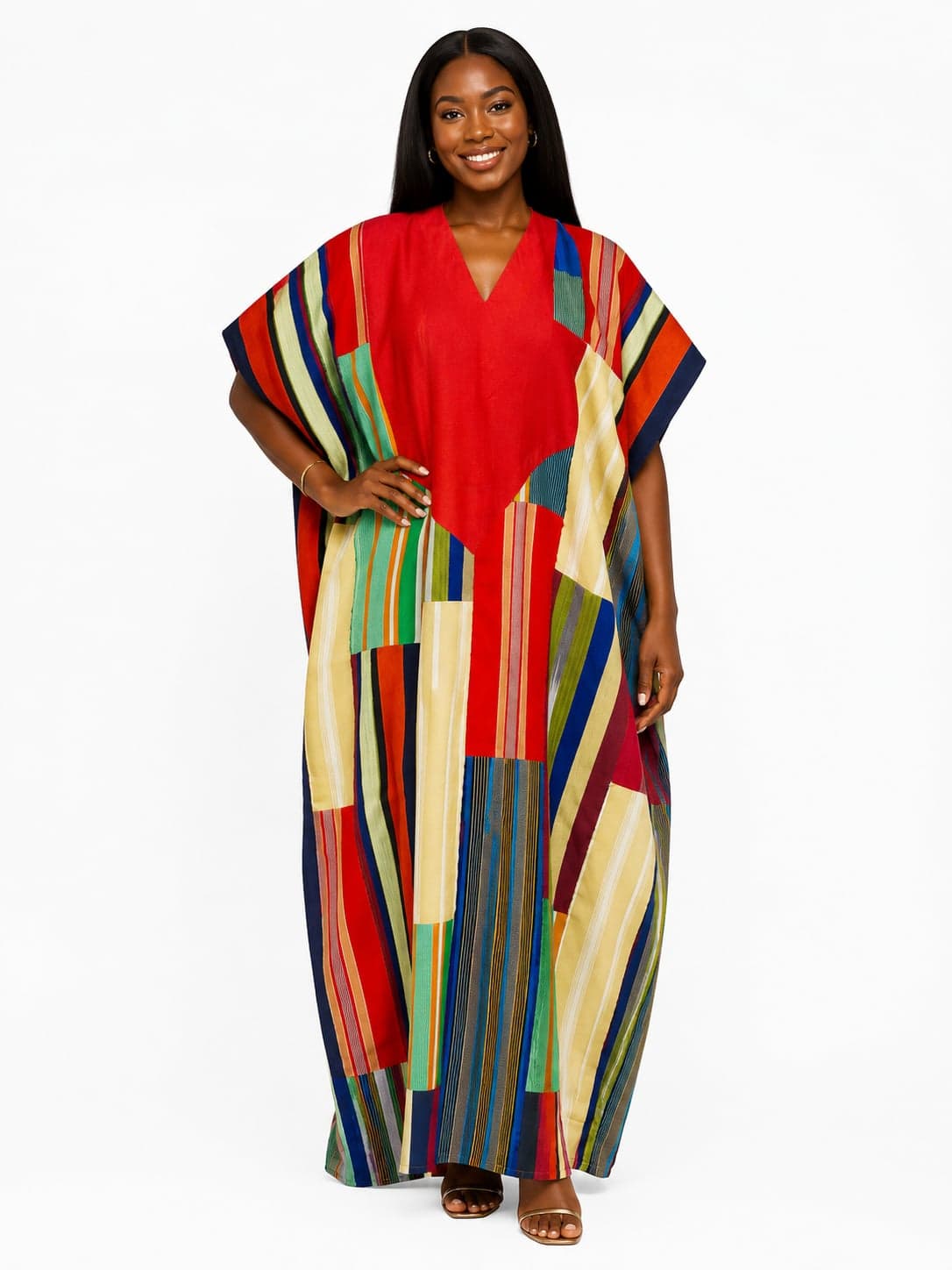 The Zaria Mosaic Kaftan